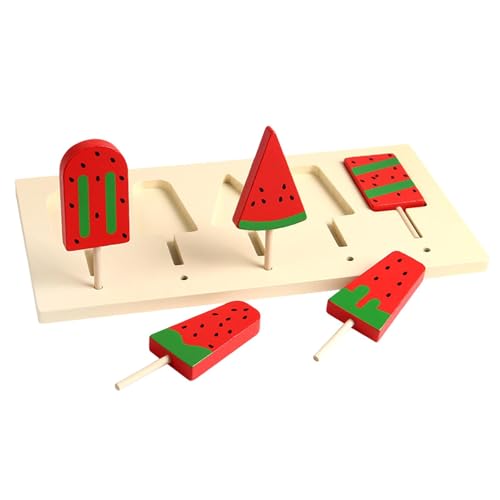 Sharplace Eiscreme-Spielzeug aus für, pädagogisches Lernspielzeug, EIS am Stiel, Wassermelonen-EIS am Stiel-Set für im Alter von 3 4 5 6 Sharplace Eiscreme-Spielzeug aus für, pädagogisches Lernspielzeug, EIS am Stiel, Wassermelonen-EIS am Stiel-Set für im Alter von 3 4 5 6 von Sharplace