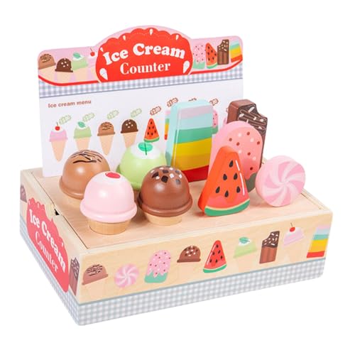 Sharplace Eisstand für Kinder, Küchenzubehör-Spielset, Rollenspiel-Erziehung, Shop-Spiele, Rollenspiel-Essen für Kinder Sharplace Eisstand für Kinder, Küchenzubehör-Spielset, Rollenspiel-Erziehung, Shop-Spiele, Rollenspiel-Essen für Kinder von Sharplace
