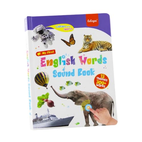 Sharplace Englische Wörter, Soundbuch, interaktives Hörbuch für, Hören und Lernen von Vokabeln, Lernen von Wörtern als Geschenk für die Heimschule Sharplace Englische Wörter, Soundbuch, interaktives Hörbuch für, Hören und Lernen von Vokabeln, Lernen von Wörtern als Geschenk für die Heimschule von Sharplace