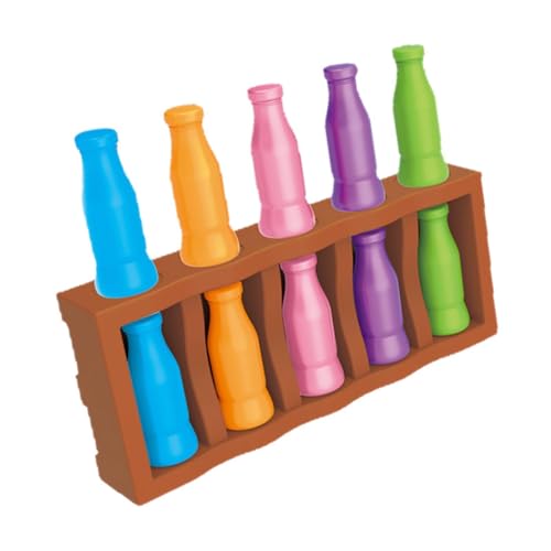 Sharplace Farbabgleichsspiel-Set, pädagogisches Mehrfarbige Flaschen, Farbratespiel, Konzentrationsbrettspiele für, Jungen und, 10 Flasche Sharplace Farbabgleichsspiel-Set, pädagogisches Mehrfarbige Flaschen, Farbratespiel, Konzentrationsbrettspiele für, Jungen und, 10 Flasche von Sharplace