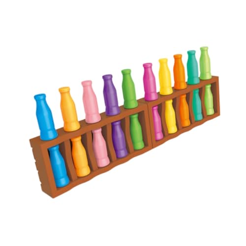 Sharplace Farbabgleichsspiel-Set, pädagogisches Mehrfarbige Flaschen, Farbratespiel, Konzentrationsbrettspiele für, Jungen und, 20 Flasche Sharplace Farbabgleichsspiel-Set, pädagogisches Mehrfarbige Flaschen, Farbratespiel, Konzentrationsbrettspiele für, Jungen und, 20 Flasche von Sharplace