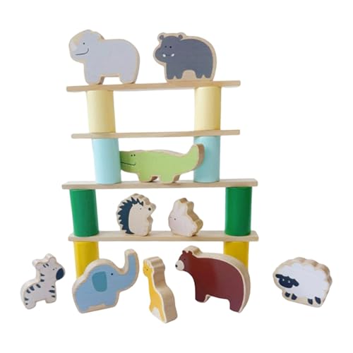 Sharplace Holzbausteine Set Balance Spiel Pädagogisches Schulprojekt Klassenzimmer Lernen Vorschulspiel Farbformsortierspielzeug Sharplace Holzbausteine Set Balance Spiel Pädagogisches Schulprojekt Klassenzimmer Lernen Vorschulspiel Farbformsortierspielzeug von Sharplace