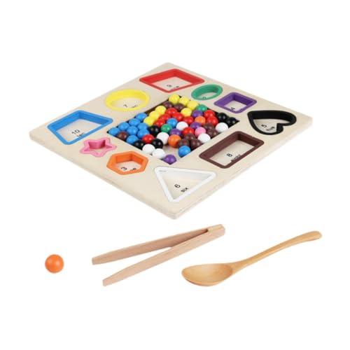 Sharplace Holzspielzeug zum Sortieren von Farben, Farb- und Zahlenlabyrinth, Lernspielzeug für Jungen und Mädchen ab 3 Jahren Sharplace Holzspielzeug zum Sortieren von Farben, Farb- und Zahlenlabyrinth, Lernspielzeug für Jungen und Mädchen ab 3 Jahren von Sharplace