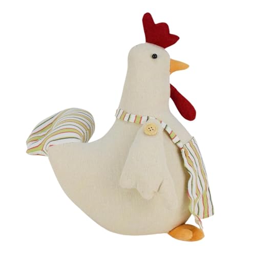 Sharplace Huhn Stofftier Plüschtier Süßes Huhn Ornament Kuscheltier Huhn Stoffpuppe für Spielzimmer Bauernhaus von Sharplace