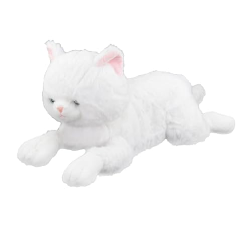 Sharplace Katzen-Plüschkissen, Spielzeug, Plüschpuppe, Stofftier, kreatives dekoratives Geburtstagsgeschenk, Ornament für Sofa, Schlafzimmer, Urlaub, Weiß Sharplace Katzen-Plüschkissen, Spielzeug, Plüschpuppe, Stofftier, kreatives dekoratives Geburtstagsgeschenk, Ornament für Sofa, Schlafzimmer, Urlaub, Weiß von Sharplace