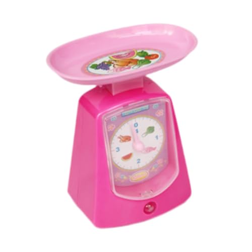 Sharplace Kinder-Waage-Spielzeug, Mini, tragbar, lustige Nachahmung, Rollenspiel, pädagogisches Lernen für Kinder, Jungen und Mädchen, Rosa Sharplace Kinder-Waage-Spielzeug, Mini, tragbar, lustige Nachahmung, Rollenspiel, pädagogisches Lernen für Kinder, Jungen und Mädchen, Rosa von Sharplace