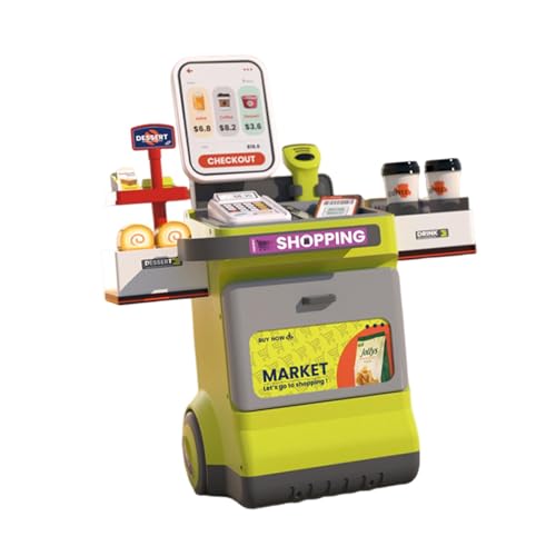 Sharplace Kinderspielset, Laden, Supermarkt, Rollenspiel, Heimdekoration, Lustiges Lernspiel für Kinder Ab 3 Jahren, Grün Sharplace Kinderspielset, Laden, Supermarkt, Rollenspiel, Heimdekoration, Lustiges Lernspiel für Kinder Ab 3 Jahren, Grün von Sharplace