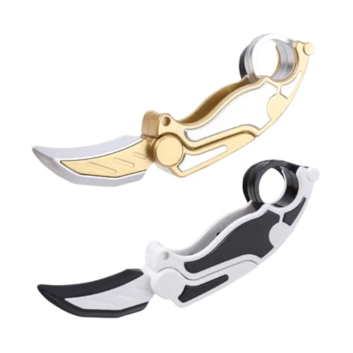 Sharplace Kleines Rettichmesser-Spielzeug, kleines Rettichmesser, Neuheit, Mitbringsel, sensorisches Spielzeug, sensorisches Messer, Fidget für Erwachsene, Schwarz-Weiß Sharplace Kleines Rettichmesser-Spielzeug, kleines Rettichmesser, Neuheit, Mitbringsel, sensorisches Spielzeug, sensorisches Messer, Fidget für Erwachsene, Schwarz-Weiß von Sharplace