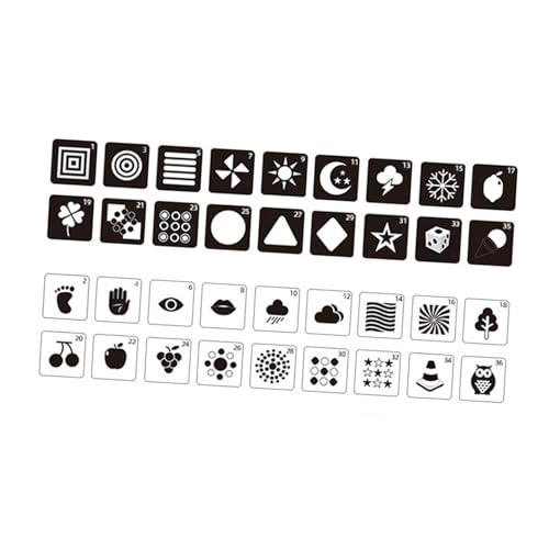 Sharplace Lernkarten Fühlkarten Kontrastspielzeug Lernspiel Weiches Stoffbuch zur Förderung der Gehirnentwicklung für die Bauchlage Und die Beschäftigung, Schwarz Weiß Sharplace Lernkarten Fühlkarten Kontrastspielzeug Lernspiel Weiches Stoffbuch zur Förderung der Gehirnentwicklung für die Bauchlage Und die Beschäftigung, Schwarz Weiß von Sharplace