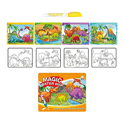 Sharplace Malbuch Wasser Malbuch Lernspielzeug Zeichentafel Kognitionshilfen Interaktive Entwicklungsspielzeuge Papiermaterial für, Dinosaur Sharplace Malbuch Wasser Malbuch Lernspielzeug Zeichentafel Kognitionshilfen Interaktive Entwicklungsspielzeuge Papiermaterial für, Dinosaur von Sharplace