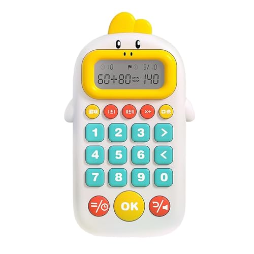 Sharplace Mathe Spiel, Mathe Spielzeug, Trainingsgeschenke, Lernwerkzeug für Den Unterricht, Elektronischer Taschenrechner, Lernspielzeug, Weiß Sharplace Mathe Spiel, Mathe Spielzeug, Trainingsgeschenke, Lernwerkzeug für Den Unterricht, Elektronischer Taschenrechner, Lernspielzeug, Weiß von Sharplace