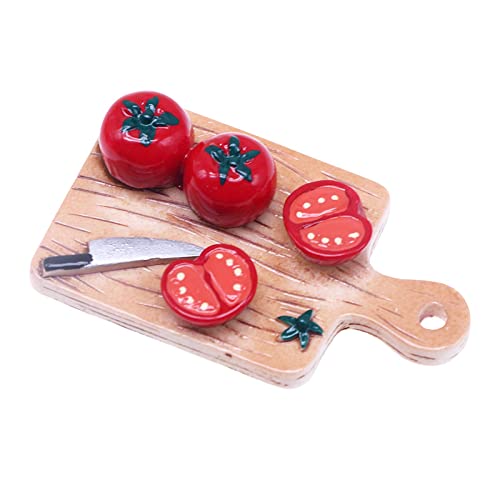 Sharplace Miniatur Lebensmittel Modell Puppenhaus Bastelzubehör Puppenhaus Lebensmittel Miniatur Lebensmittel Spielzeug Puppenhaus Zubehör Lebensmittel, Tomate Sharplace Miniatur Lebensmittel Modell Puppenhaus Bastelzubehör Puppenhaus Lebensmittel Miniatur Lebensmittel Spielzeug Puppenhaus Zubehör Lebensmittel, Tomate von Sharplace