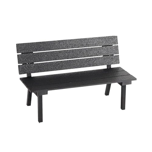 Sharplace Miniatur-Rückenlehnenbank, Mini-, dekoratives Feengarten-Zubehör für Mikro-Landschaft, Puppenhaus, Feengarten-Geschenk Sharplace Miniatur-Rückenlehnenbank, Mini-, dekoratives Feengarten-Zubehör für Mikro-Landschaft, Puppenhaus, Feengarten-Geschenk von Sharplace