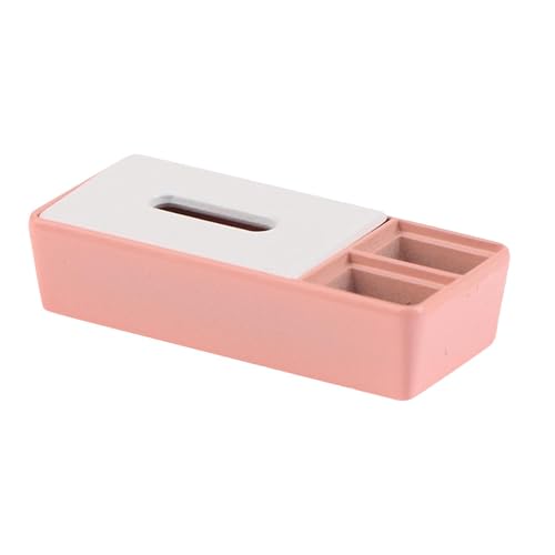 Sharplace Miniatur-Taschentuchbox für Puppenhaus, Taschentuchhalter, Modell, Moderne Mini-Aufbewahrungsbox für Heimwerker, Basteln, rechteckiges, Rosa Sharplace Miniatur-Taschentuchbox für Puppenhaus, Taschentuchhalter, Modell, Moderne Mini-Aufbewahrungsbox für Heimwerker, Basteln, rechteckiges, Rosa von Sharplace
