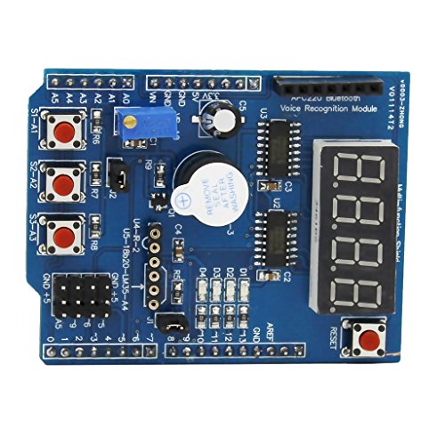 Sharplace Multifunktionale Erweiterungskarte Shield Development Board Erweiterungskarten Kit für von Sharplace