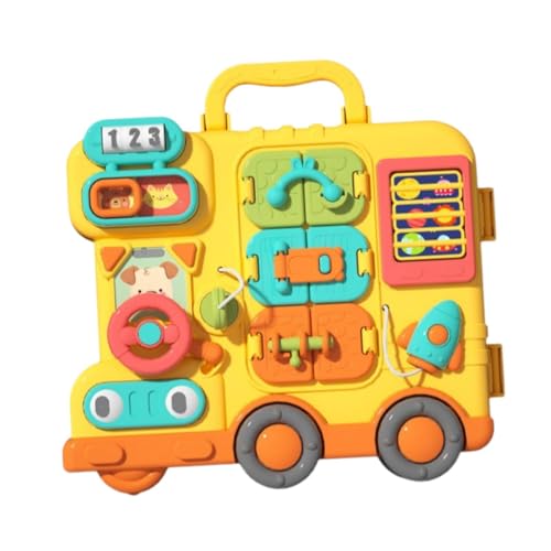 Sharplace Musikalisches Busy Board, sensorisches Spielzeug, Hand-Auge-Koordination, tragbares sensorisches Board, Lebenserkenntnis für Babys, Kleinkinder, Sharplace Musikalisches Busy Board, sensorisches Spielzeug, Hand-Auge-Koordination, tragbares sensorisches Board, Lebenserkenntnis für Babys, Kleinkinder, von Sharplace