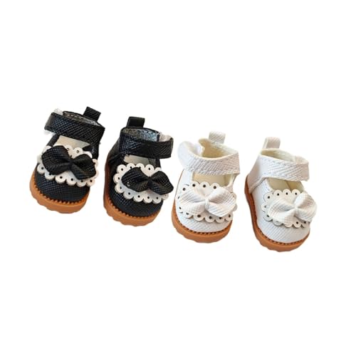 Sharplace Plüsch-Puppenschuhe, Puppen-Prinzessinnenschuhe, 2 Paar, bequem für kleine Mädchen, stilvolles DIY-Puppenzubehör, Kostüme für 17 cm große Puppen Sharplace Plüsch-Puppenschuhe, Puppen-Prinzessinnenschuhe, 2 Paar, bequem für kleine Mädchen, stilvolles DIY-Puppenzubehör, Kostüme für 17 cm große Puppen von Sharplace