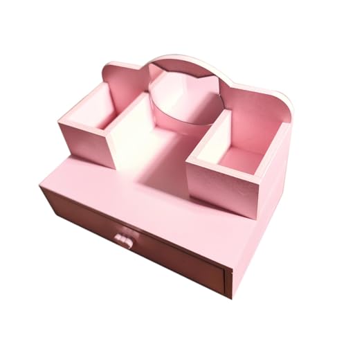 Sharplace Puppenhaus-Miniatur-Schminktisch aus mit Spiegel, Puppenhausmöbel im Maßstab 1/12 für Foto-Requisiten, Miniatur-Landschaftsdekor Sharplace Puppenhaus-Miniatur-Schminktisch aus mit Spiegel, Puppenhausmöbel im Maßstab 1/12 für Foto-Requisiten, Miniatur-Landschaftsdekor von Sharplace