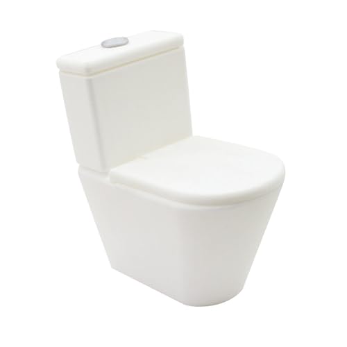 Sharplace Puppenhaus Miniatur Toilette Dusche Zimmer 1:12 Puppenhaus Dekorative Badezimmer Möbel Modell Lustiges Geschenk Spielzeug, Toilette Sharplace Puppenhaus Miniatur Toilette Dusche Zimmer 1:12 Puppenhaus Dekorative Badezimmer Möbel Modell Lustiges Geschenk Spielzeug, Toilette von Sharplace