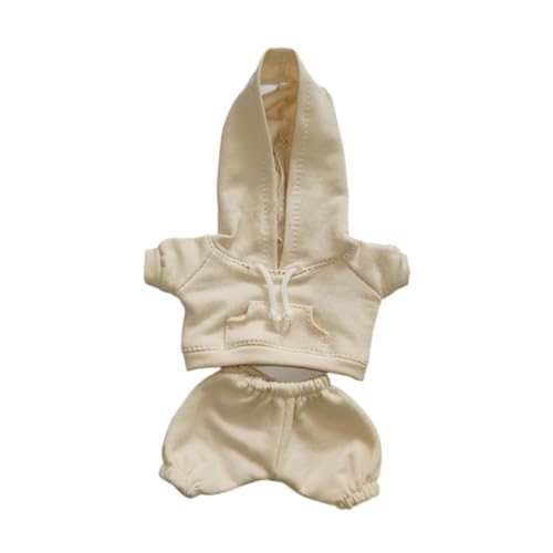 Sharplace Puppenkleidung für 17 cm große Plüschpuppen, Puppenkleidung, Kapuzenpullover, Sweatshirt und Hose, weich, stylisch, zum Anziehen, süße, Aprikose Sharplace Puppenkleidung für 17 cm große Plüschpuppen, Puppenkleidung, Kapuzenpullover, Sweatshirt und Hose, weich, stylisch, zum Anziehen, süße, Aprikose von Sharplace