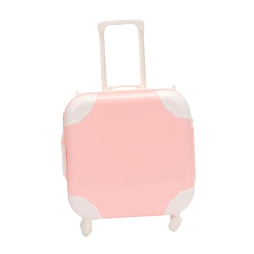 Sharplace Puppenkoffer, Mini-Reisekoffer, niedlich, zum Anziehen, zu öffnen, Puppenzubehör, Kinderspielzeug, Geschenk, Gepäckkoffer, Reisegepäck, Spielen, Rosa Sharplace Puppenkoffer, Mini-Reisekoffer, niedlich, zum Anziehen, zu öffnen, Puppenzubehör, Kinderspielzeug, Geschenk, Gepäckkoffer, Reisegepäck, Spielen, Rosa von Sharplace