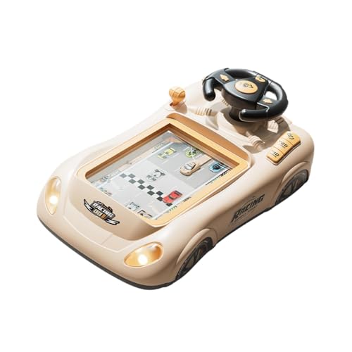 Sharplace Rennwagen-Lenkrad-Spielzeug, Fahrsimulator mit Musik, simulierter Fahrcontroller, Rennwagenspiel Sharplace Rennwagen-Lenkrad-Spielzeug, Fahrsimulator mit Musik, simulierter Fahrcontroller, Rennwagenspiel von Sharplace