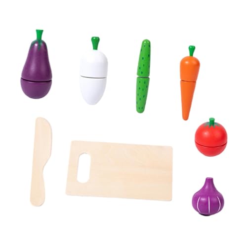Sharplace Schneidespielzeug für Lebensmittel, frühes Lernspielzeug, Rollenspiel, Küchen-Spielset für Jungen und Mädchen im Vorschulalter ab 3 Jahren, Gemüse Sharplace Schneidespielzeug für Lebensmittel, frühes Lernspielzeug, Rollenspiel, Küchen-Spielset für Jungen und Mädchen im Vorschulalter ab 3 Jahren, Gemüse von Sharplace