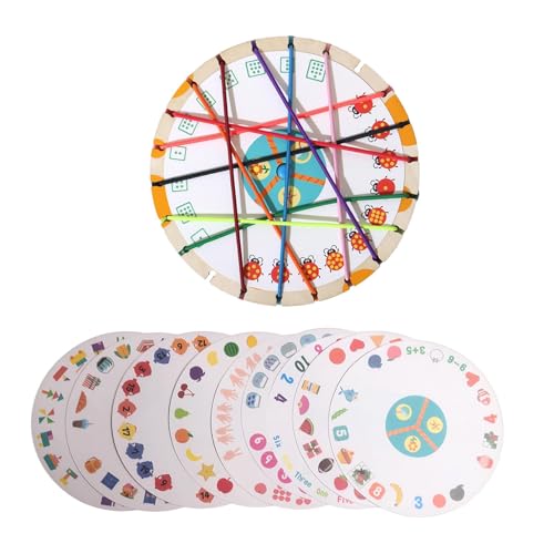 Sharplace Seil-Puzzle-Spielzeug, Entwirrungsspiel, Intelligenzentwicklung, tragbares Eltern-Kind-Interaktionsspielzeug zum Entwirren von Seilen für Kinder, mit Karten Sharplace Seil-Puzzle-Spielzeug, Entwirrungsspiel, Intelligenzentwicklung, tragbares Eltern-Kind-Interaktionsspielzeug zum Entwirren von Seilen für Kinder, mit Karten von Sharplace