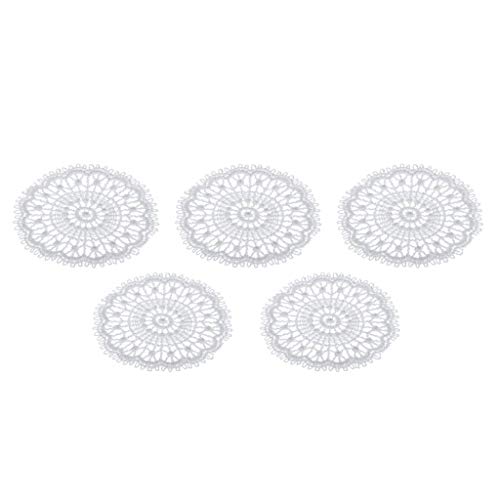 Sharplace Spitzen Tischset Tischdecken Matten für 1/12 Puppenhaus Miniaturen Sharplace Spitzen Tischset Tischdecken Matten für 1/12 Puppenhaus Miniaturen von Sharplace