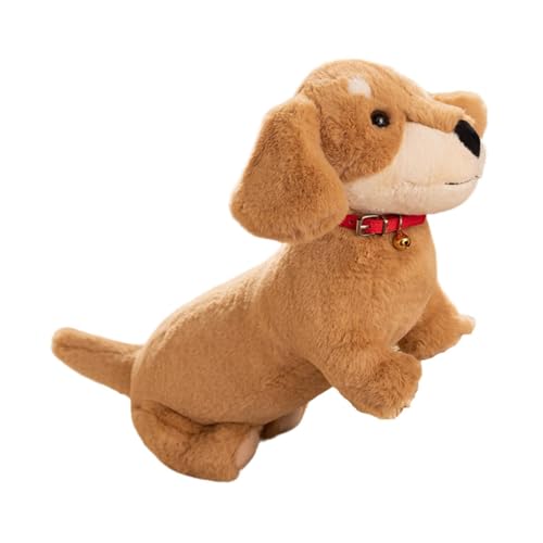 Sharplace Stofftier Welpe, kuscheliges Stofftier, 30 cm, süße Cartoon-Figur, Heimdekoration, Plüschtier Hund, weiche Hundepuppe aus Plüsch für Erwachsene und, Kamel von Sharplace