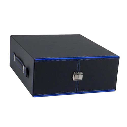 Sharplace Trading Card Deck Case Kartenaufbewahrung Kartenbehälter Sammelkartenbox Kartencontainer PU mit Trennstegen für Kinder Kartensammler, Blau Sharplace Trading Card Deck Case Kartenaufbewahrung Kartenbehälter Sammelkartenbox Kartencontainer PU mit Trennstegen für Kinder Kartensammler, Blau von Sharplace