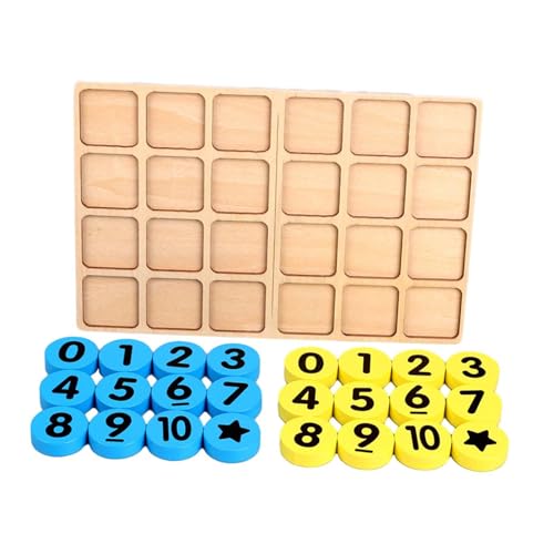 Sharplace Zahlenspiel, Lernspielzeug, Entwicklung, Vorschulaktivität, Reise, Zahlen, Mathe-Spielzeug, Brettspiel für im Alter von 3, 4, 5, 6 Sharplace Zahlenspiel, Lernspielzeug, Entwicklung, Vorschulaktivität, Reise, Zahlen, Mathe-Spielzeug, Brettspiel für im Alter von 3, 4, 5, 6 von Sharplace