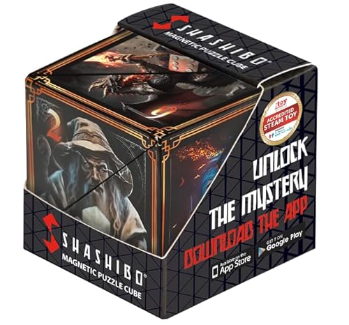 SHASHIBO Dice Paradise – Formveränderungs-Würfel – preisgekrönter, patentierter magnetischer Puzzlewürfel mit 36 Seltenerd-Magneten, Fidget-Würfel verwandelt sich in über 70 Formen (Tales of Ovirnia) SHASHIBO Dice Paradise – Formveränderungs-Würfel – preisgekrönter, patentierter magnetischer Puzzlewürfel mit 36 Seltenerd-Magneten, Fidget-Würfel verwandelt sich in über 70 Formen (Tales of Ovirnia) von Shashibo