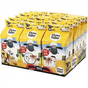 Tischdisplay mit Materialset-Sortiment, 18Set/ 1 Pck von Shaun the Sheep