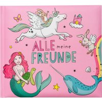 Freundebuch Motiv Pink 'Alle meine Freunde' von Sheepworld AG