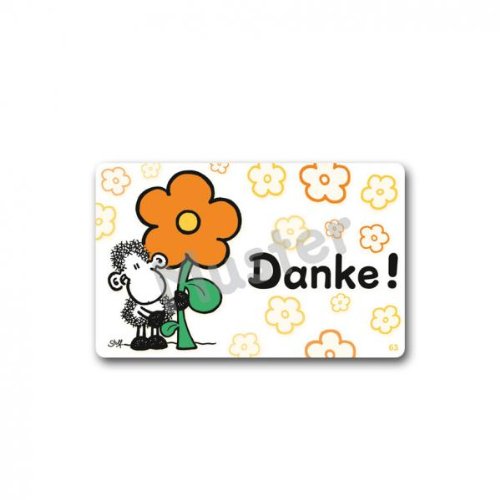 Sheepworld Pocketcard 57148 Danke! von Sheepworld