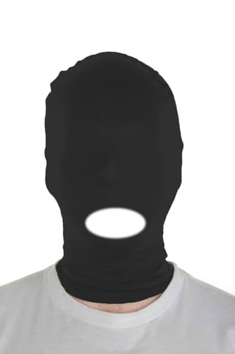 Sheface Herren und Damen Spandex Open Mouth Hood Maske für Halloween Cosplay Kostüm von Sheface