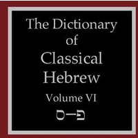 The Dictionary of Classical Hebrew Volume 6 von Sheffield Phoenix Press Ltd.