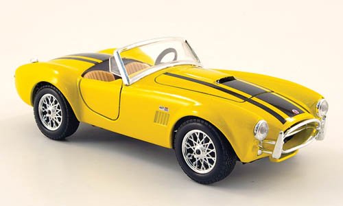 Shelby Cobra 427, gelb, 1967, Modellauto, Fertigmodell, Maisto 1:24 von Shelby