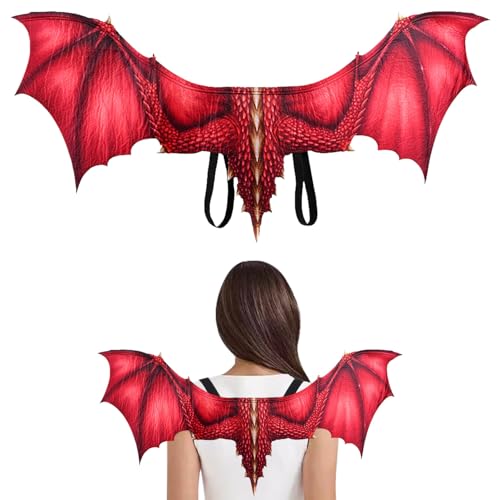 Shengruili Drachenflügel,Dragon Wings,Halloween Drachenflügel Drachen Cosplay Kostüm,Dämon Drachenflügel,Drachen Kostüm für Kinder Jungen Mädchen Halloween Party Karneval von Shengruili