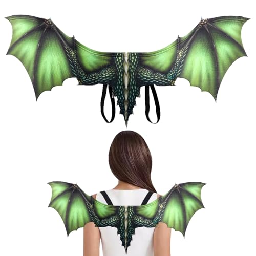 Shengruili Drachenflügel,Dragon Wings,Halloween Drachenflügel Drachen Cosplay Kostüm,Dämon Drachenflügel,Drachen Kostüm für Kinder Jungen Mädchen Halloween Party Karneval von Shengruili