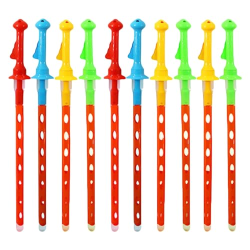 Bubble Wand-Spielzeug, Outdoor-Bubble Wands - 10 Stück Blasenblasenspielzeug für Outdoor-Spiele | Partygeschenke, 46 cm Länge, Sommerspielzeug für draußen, drinnen und im Badezimmer von Shenrongtong