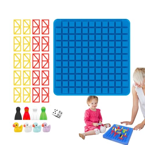 Dame-Schach-Brettspiel-Set, Schach-Dame-Set - Schachspiel, Schachbrett,Dame-Set, Lernspielzeug, Dame-Spiel, Desktop-Spiele für einen lustigen Familienspielabend von Shenrongtong