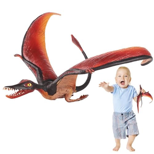 Dinosaurier Flugsaurier Spielzeug | Dino Figur Spielzeug für Mädchen,Pterodactyl Figur Spielzeug, Pterosaur Collection Figur, Dinosaurier Lernspielzeug für Mädchen von Shenrongtong