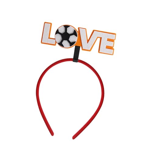 Fußball-Boppers - Bopper Game Day Haarband Haarschmuck | Auffällige Jubel-Requisiten, Dekoration Zubehör für Fußballspiele 2024, Motto-Partys von Shenrongtong