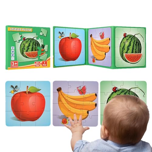 Magnetisches Puzzle, Reisepuzzle für Kinder im von 3–5 Jahren | Das Unterwasserwelt-Puzzle - Magnetisches Puzzle-Buch für Kleinkinder, Reise-Aktivitätsspielzeug für Kinder, Spiele von Shenrongtong