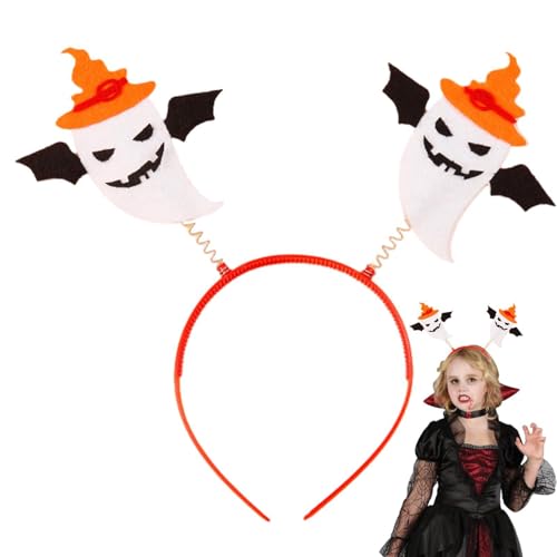 Shenrongtong Halloween-Haarband, Halloween-Stirnbänder für Frauen, Lustige Haaraccessoires Kopfbedeckung Haarreifen, Selbstklebende Halloween-Dekorationen, Partygeschenke, Haarreifen für Erwachsene, von Shenrongtong