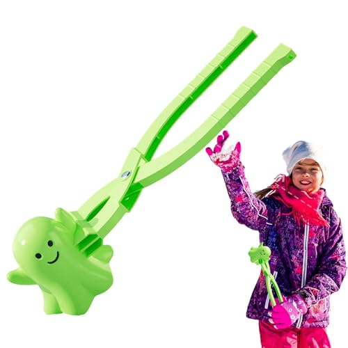 Shenrongtong Schneeball-Clips, Schneeball-Maker-Form, Winter Ergonomische Schneeballform, Multifunktionaler Schneeballformer, Bunte Schneeballklammern für Sandkastenspiele, Spielzeug aufheben von Shenrongtong