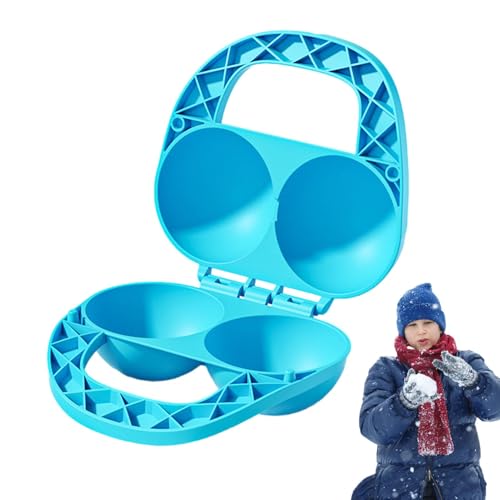 Shenrongtong Schneeball-Maker-Spielzeug,Schneeball-Maker-Clip,Ball Shaper Maker Schneeballform - Schneeball-Clip, Strand-Sandspielzeug, Outdoor-Spiele, Handschaufel, Schneeformer, Winterspielzeug für von Shenrongtong