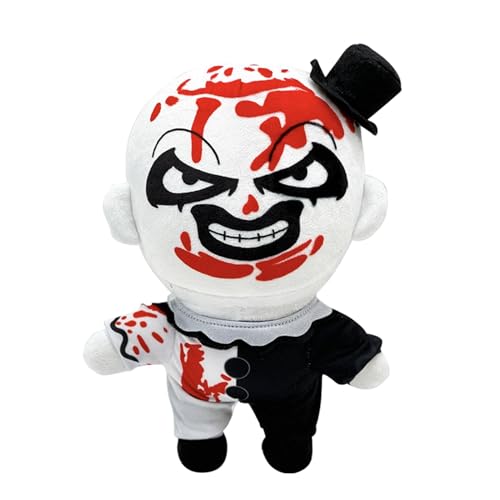 Terrifier-Stofftier, Anime-Figurenpuppe, Art The Clown-Kissen, Horrorfilm-Actionfigur-Plüschtier für Fans von Shenrongtong